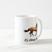 それは馬の時間です コーヒーマグカップ (正面右)
