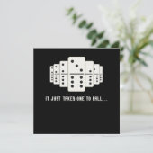 それは1つの秋タイルのパズルのゲームギフトに取る 招待状 (スタンド正面)