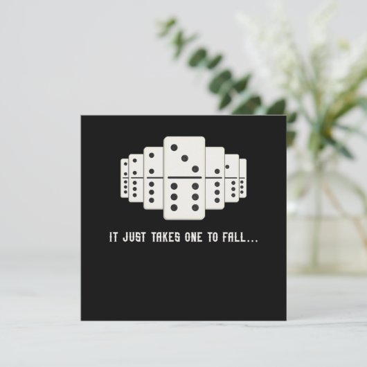 それは1つの秋タイルのパズルのゲームギフトに取る 招待状 (スタンド正面)