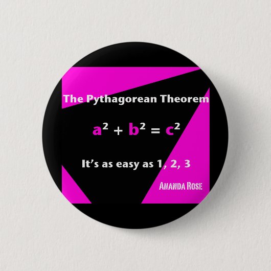 それは1つ、2が、3暗い赤紫色ボタンがかかると容易です 缶バッジ (正面)