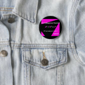 それは1つ、2が、3暗い赤紫色ボタンがかかると容易です 缶バッジ (インサイチュ)