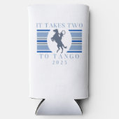 それは2つのタンゴに取る – 西バチェロレッテ スリム缶クーラー (正面)