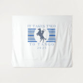 それは2つのタンゴに取る – 西バチェロレッテ タペストリー (正面(横))