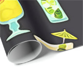 それは5時のどこかにカクテルです ラッピングペーパー (ロールコーナー)