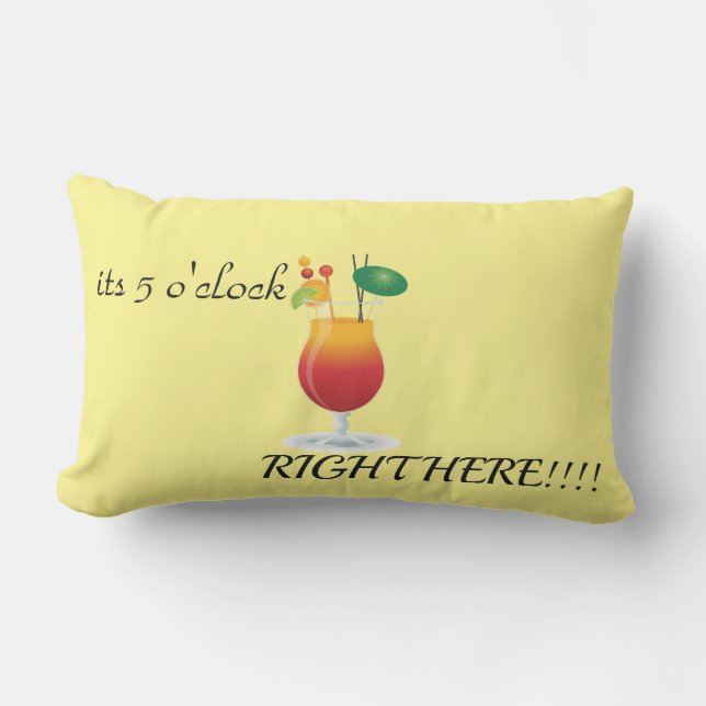 それは5時の正しくここに屋外の枕です アウトドアクッション (正面)