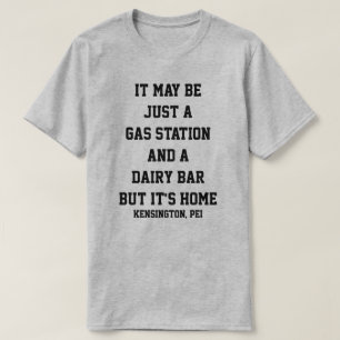 それは…ちょうど給油所および酪農場のバーであるかもしれません Tシャツ