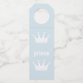 それは…プリンスジェンダーが党の好意を明らかにする ボトルネックタグ (裏面)