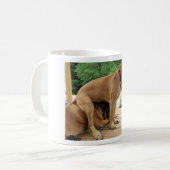 それは"マスティフ"の事です! 英国のマスティフは写真の後をつけます マグカップ (正面左)