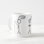 それは、Pomme De Terre彼女が言ったことです: D コーヒーマグカップ (正面左)