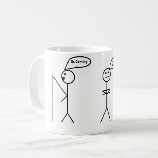 それは、Pomme De Terre彼女が言ったことです: D コーヒーマグカップ (正面左)