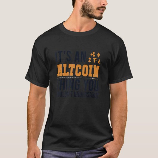 それはAltcoinsのことCrypto Blockchains Cryptocu Tシャツ (正面)