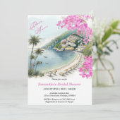 それはAmore Amalfiブライダルシャワーの招待だ 招待状 (スタンド正面)