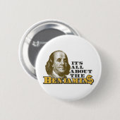 それはBenjaminsについて完全にあります 缶バッジ (正面&裏面)