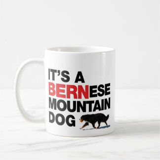 それはBERNese Mtn犬サンベルナール峠の黒いマグではなくです コーヒーマグカップ