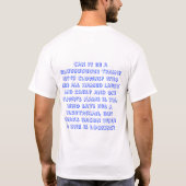 それはbluuuuuuuueの列車である場合もありますか。 tシャツ (裏面)