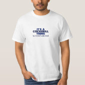 それはCockerillの事の姓のTシャツです Tシャツ (正面)
