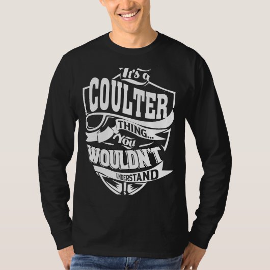 それはCOULTERのもの Tシャツ (正面)