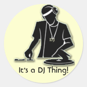 それはDJの事です! ラウンドシール