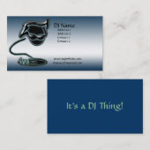 それはDJの事です 名刺 (正面/裏面)