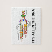 それはDNAの分子生物学のユーモアのすべてあります ジグソーパズル (縦)