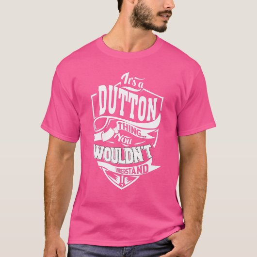 それはDUTTONの事だ Tシャツ (正面)