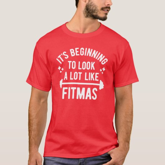 それはFitmasのようにたくさん見え始めています Tシャツ (正面)