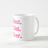 それはGigiのない祖母です! 最も最高のでかわいい母の日のギフト コーヒーマグカップ (正面右)