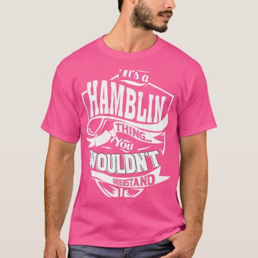 それはHAMBLINのもの Tシャツ (正面)