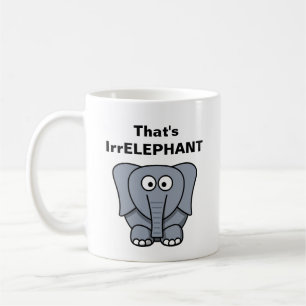 それはIrrELEPHANTです コーヒーマグカップ