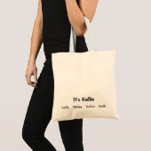 それはKellie Totebagです トートバッグ