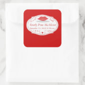 それはLil'Lady Hipsterヴィンテージレトロベビーガール スクエアシール (バッグ)