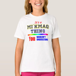 それはMi'kmaq Thing.pngです Tシャツ