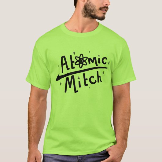 それはMitchの元の原子Tシャツです! Tシャツ (正面)