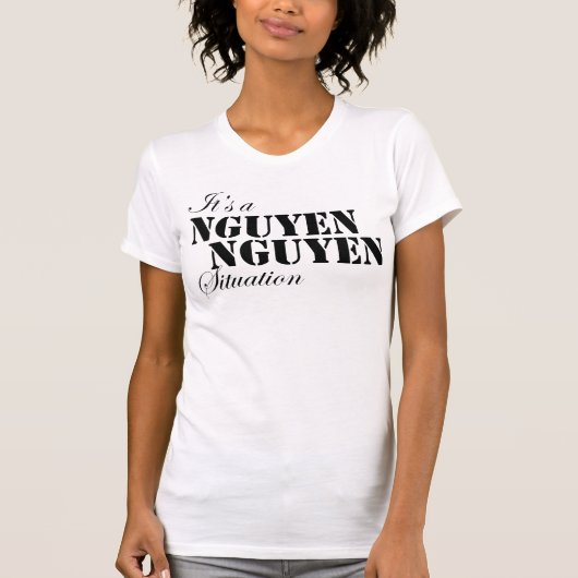 それはnguyen nguyen状態をです tシャツ (正面)