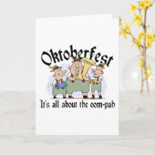 それはOom pahオクトーバーフェストのギフトについて完全にあります カード (黄色い花)