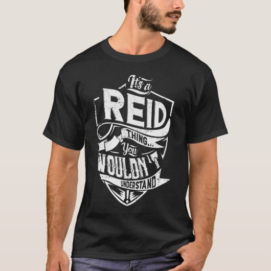 それはREIDの事だ、君は理解しないだろう Tシャツ (正面)