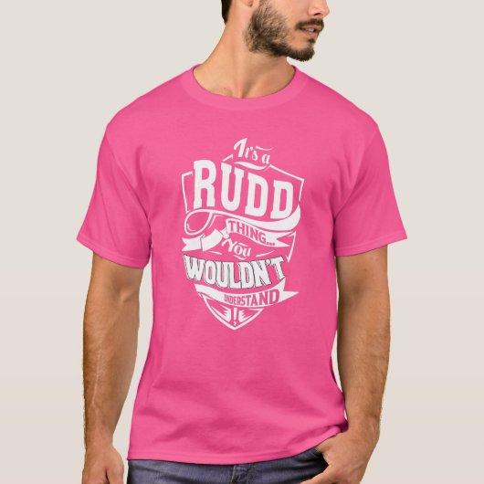 それはRUDDの事だ Tシャツ (正面)