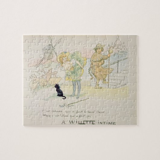 「それはSacre-Coeurを作った、神mでしたAbadie ジグソーパズル (横)