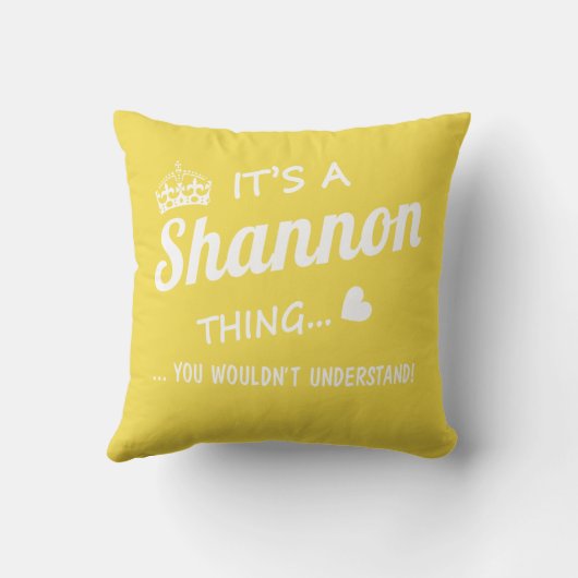 それはSHANNONの事です クッション (裏面)