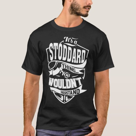 それはSTODARDの事だ Tシャツ (正面)