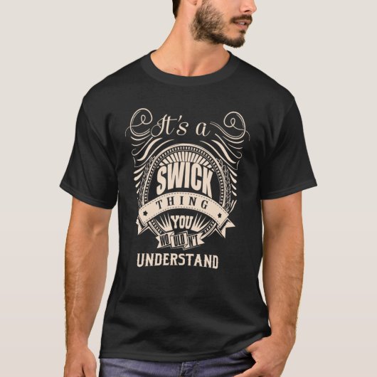 それはSWICKなもの Tシャツ (正面)