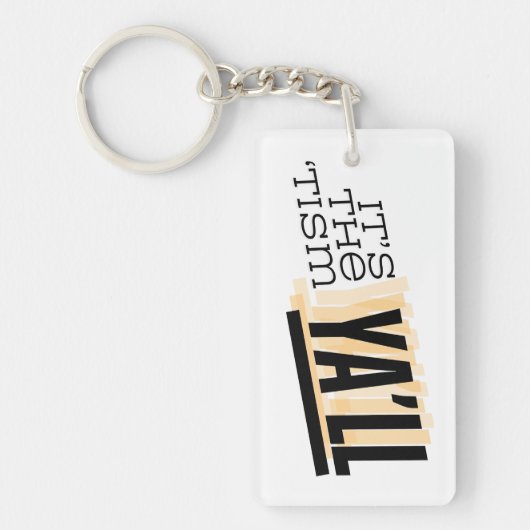 それはThe'Tism Ya'll キーホルダー (正面)