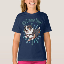それはZoomie Time Australian Shepherd Tシャツ