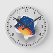 それほど退屈ではないオフィスの壁時計