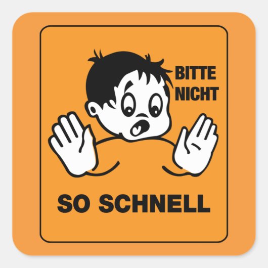 それほど速くしないで下さい、トラフィックシンボルや象徴オーストリア スクエアシール (正面)