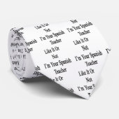 それまたはない私のようにあなたのスペインのな先生はあります ネクタイ (ロール)