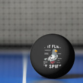 それもしはスパイを飛ばし、ハト解剖学の鳥はRではない 卓球ボール (ネット)