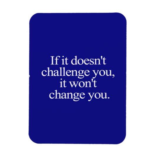 それもしは挑戦しないMOを変更しない マグネット (縦)