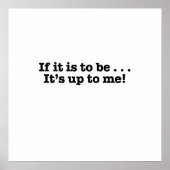 それもしは私のポスターだ ポスター (正面)