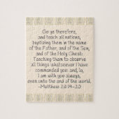 それゆえ教え万国に行く ジグソーパズル (縦)